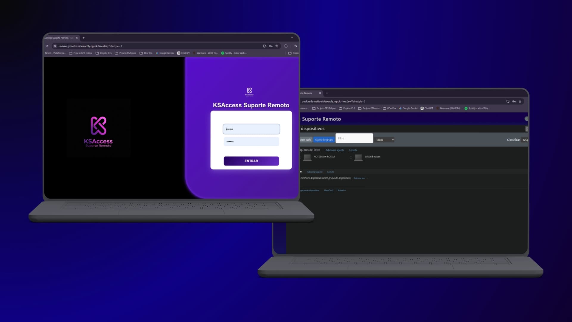 KSAccess - Suporte Remoto